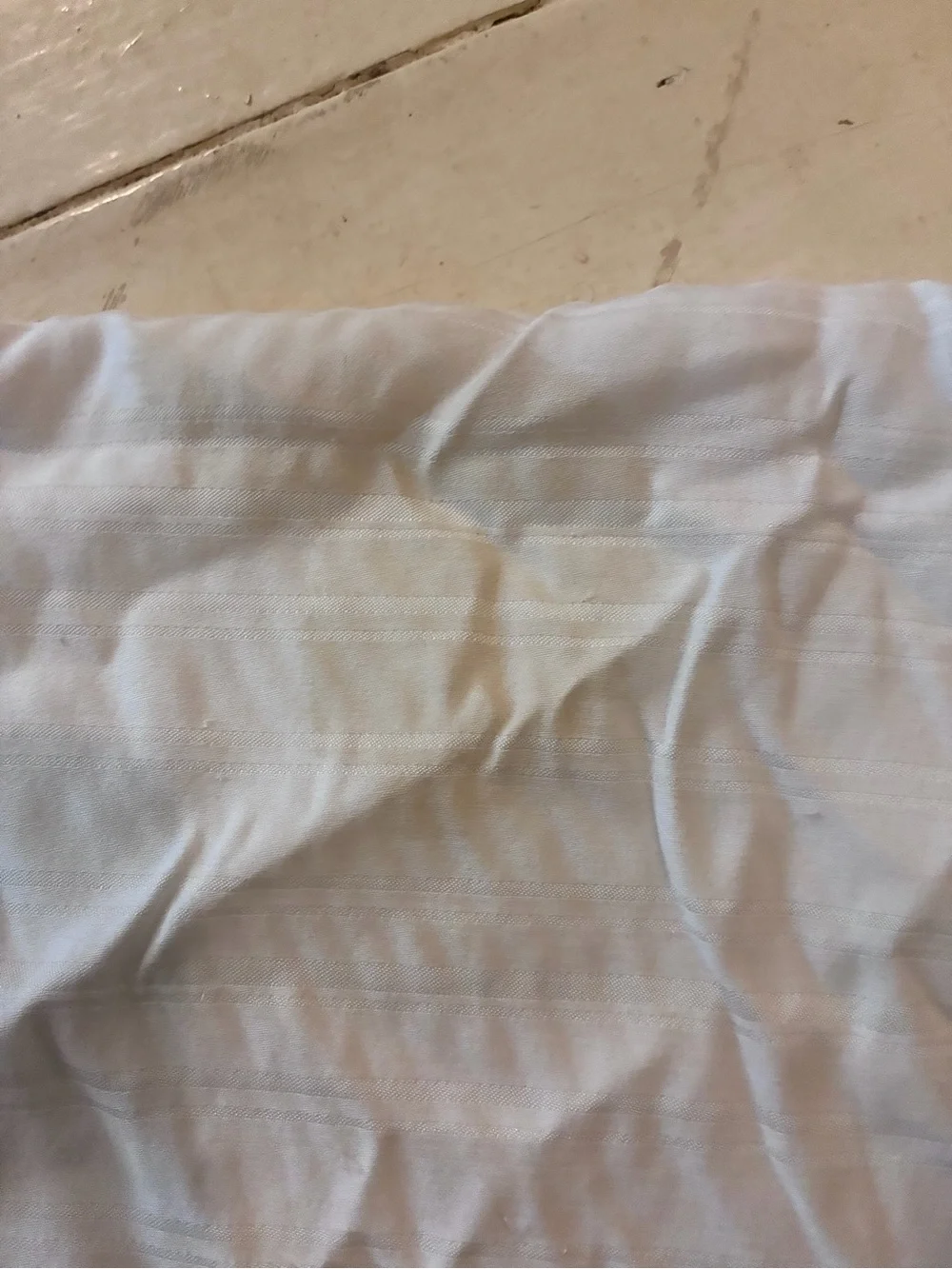 White Standard Pillowcase